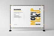 Banner Poster Mockup, an Advertising Mockup by Artnivora.Std (Thumbnail 4 of 6)