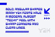 Acanica a Y2K Futuristic Font, a Sans Serif Font by Rasiorise Studio (Thumbnail 9 of 9)