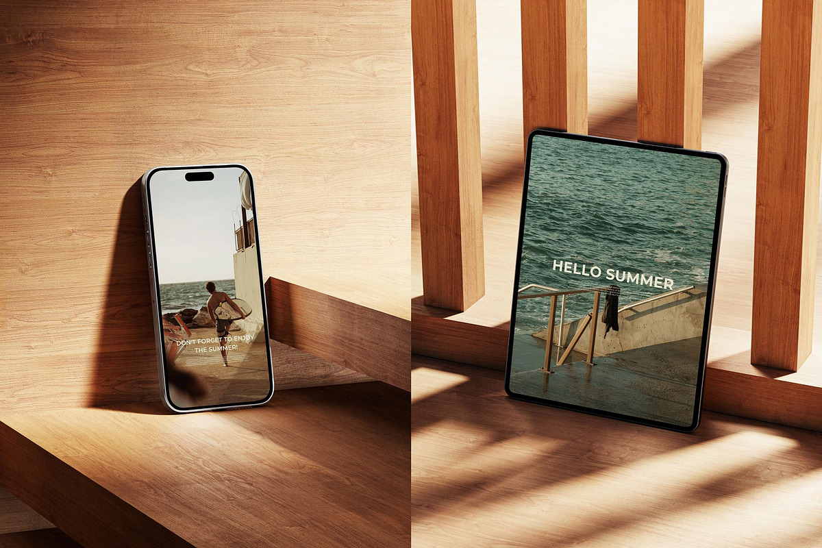 Elza Device Mockup Collection, a Mac Mockup by Mockup Line (Photo 7 of 10)