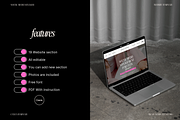 Luxury Canva Website Template, a Landing Page Template by My Template Studio (Thumbnail 3 of 14)