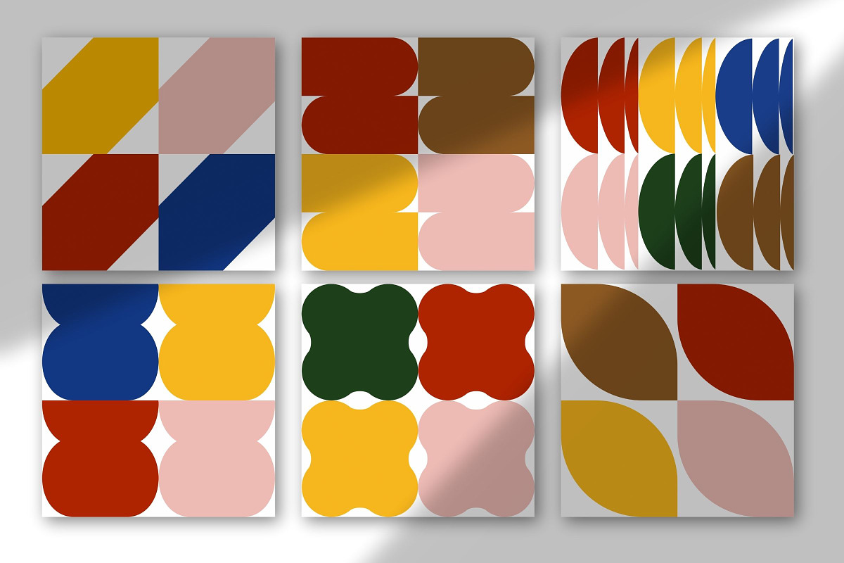 59 Geometric Pattern PNG Bundle, a Pattern Graphic by The Journey Atelier (Photo 16 of 19)