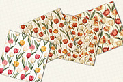 Tulip Flower Bloom Clipart, an Illustration by OK Design (Thumbnail 5 of 5)