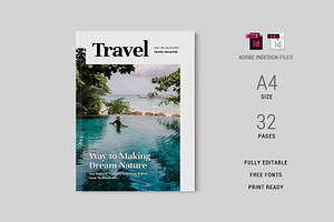 Travel Magazine Template