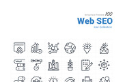 Web SEO icon collection, an Outline Icon by BomSymbols (Thumbnail 5 of 5)