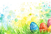 Watercolour easter papers bundle, an Illustration by VetalStock (Thumbnail 3 of 8)