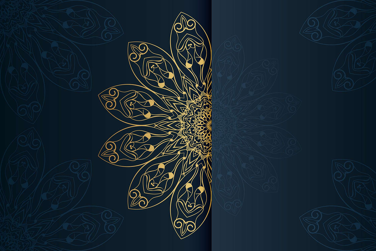 560+ Mandala Design Mega Collection, a Decorative Illustration by NJ Himel (Photo 230 of 289)