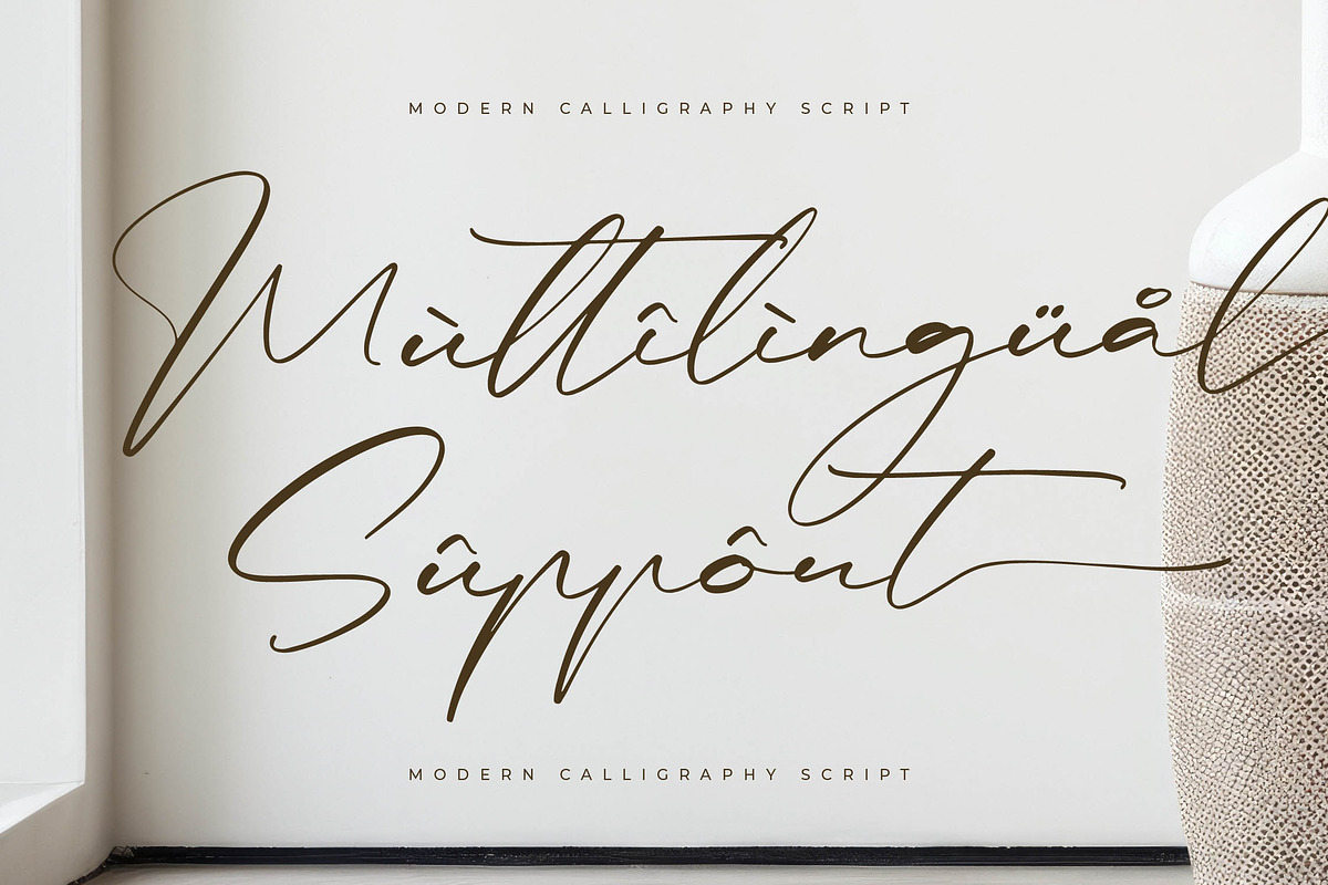 Rulligedro Modern Calligraphy Script, a Script Font by Letterena Studios Script (Photo 12 of 15)