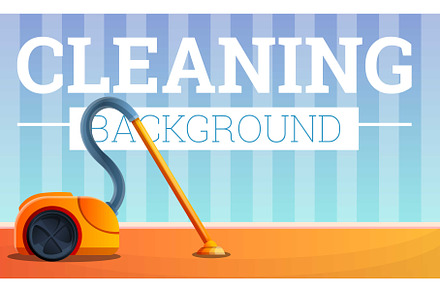 House cleaning concept banner, an Illustration by Ylivdesign