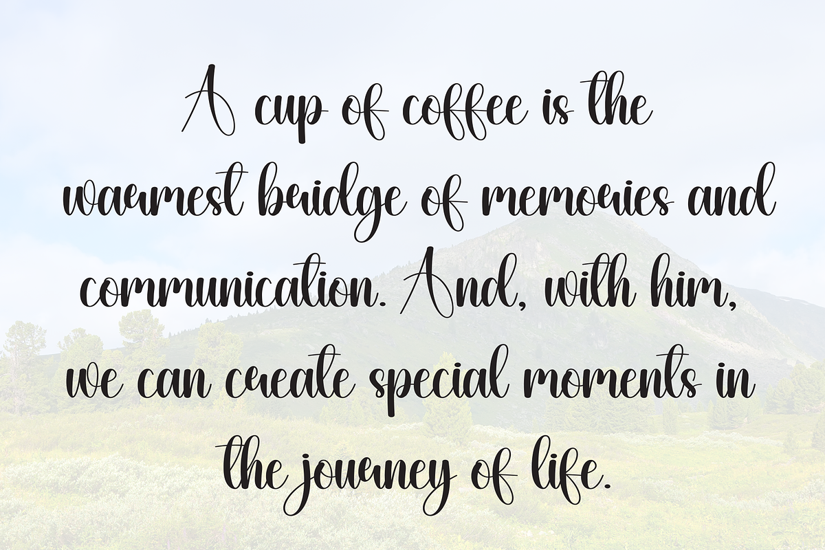 Entertain | Script Font, a Handwritten Font by Scratchones (Photo 6 of 9)