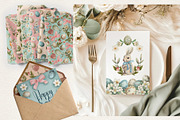 Vintage Easter Hand Drawn Watercolor, an Illustration by Nadya Saen Art (Thumbnail 3 of 11)