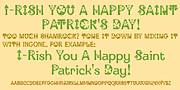 PattyDay, a Font by Ingrimayne Type (Thumbnail 4 of 5)