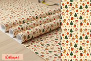 Christmas Pattern, a Pattern Graphic by Casa Mandarina (Thumbnail 4 of 6)