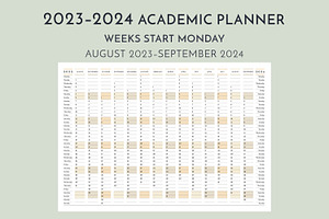 20232024 Academic Planner MO Start