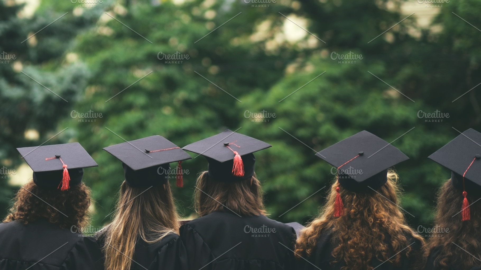 Group of graduated students featuring graduate, looking, and student, a Person Photo by Koldunov