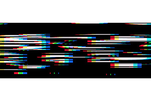 Noise and glitch effects on vintage, a Technology Illustration by RDShop