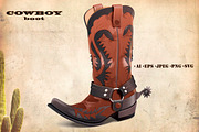 Cowboy accessories vector icons, a Person Illustration by Indie Khisa (Thumbnail 6 of 6)