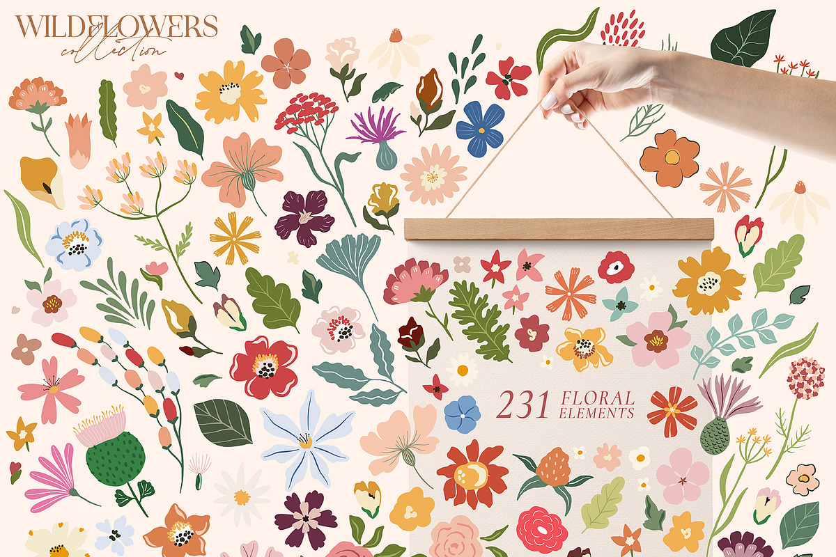 Wildflowers Collection, an Animal Illustration by Julia Dreams (Photo 6 of 7)