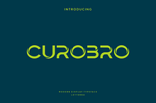 Curobro - Modern Display Typeface