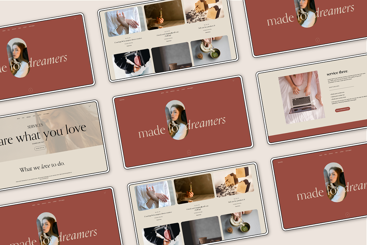 Squarespace 7.1 Template: Zenda ⓪, a Squarespace Template by dunagency (Photo 4 of 11)