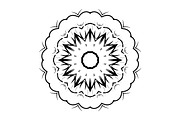 Ornamental Black White Mandala Pack, a Decorative Illustration by NJ Himel (Thumbnail 49 of 103)