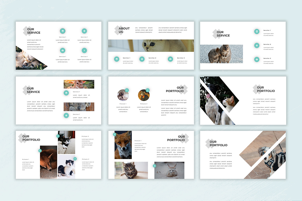 Finscaps - Animal & Pet Services, a Presentation Template by FBSCreative (Photo 3 of 5)