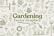 Gardening Vector Graphics, an Object Graphic by Sydney Paige (Thumbnail 1 of 5)