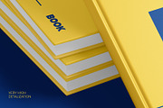 8 Book Cover Mockup Set, a Print Template by Graphic Bird (Thumbnail 10 of 11)