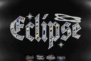Liquid Y2K Chrome Text Effect