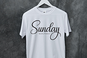 Saturday Safety | Script Font, a Handwritten Font by Scratchones (Thumbnail 5 of 9)