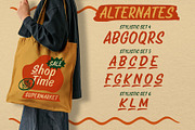 Kanoz Brush Font, a Handwritten Font by alit design (Thumbnail 7 of 17)