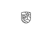 Minimalist Natural Landscape Logo, a Branding & Logo Template by Luxury Logos (Thumbnail 3 of 4)