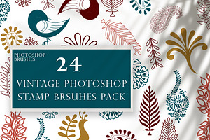 Ethnic Stamp Photoshop Brushes