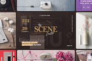 50%OFF The Scene Creator - Top view, a Books & Magazine Mockup by Creatoom (Thumbnail 1 of 12)