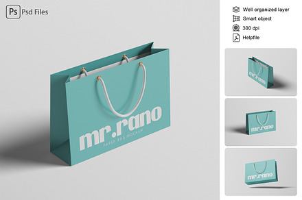 Shopping Bag Mockup