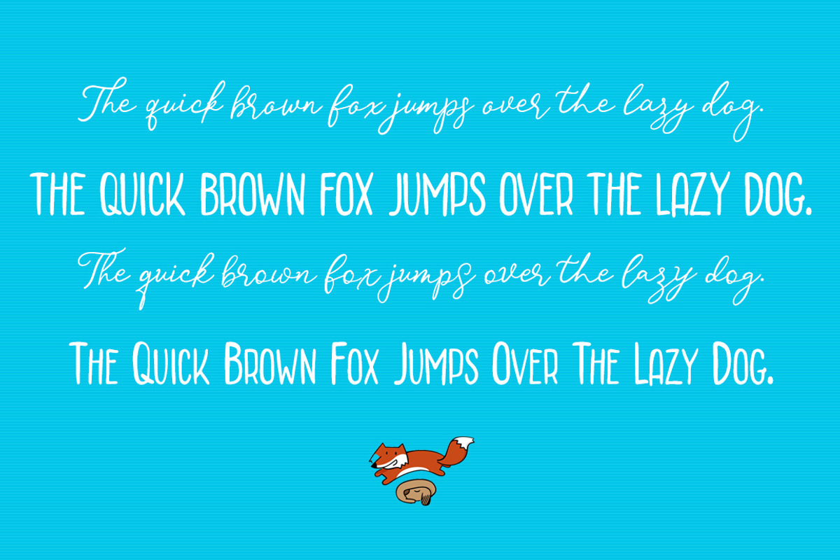 Mon Amour Font Duo preview 4