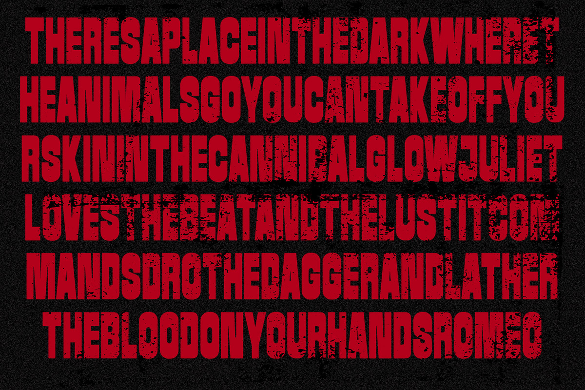 COMMAND! BOLD DISPLAY FONT!, a Sans Serif Font by deadlock studio (Photo 5 of 8)