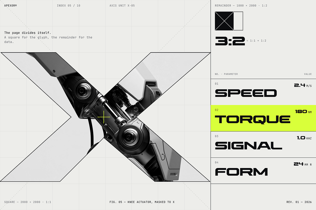 Apexor Futuristic Geometric Display, a Sans Serif Font by HipFonts (Photo 5 of 17)