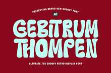 Gebitrum Thompen Ultimate 70s Groovy