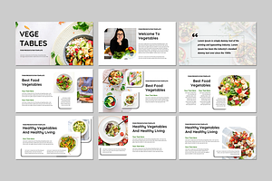 Vegetables - Google Slides Template