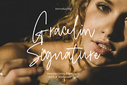 Gracelin Signature, a Handwritten Font by Eltypesstudio (Thumbnail 1 of 10)