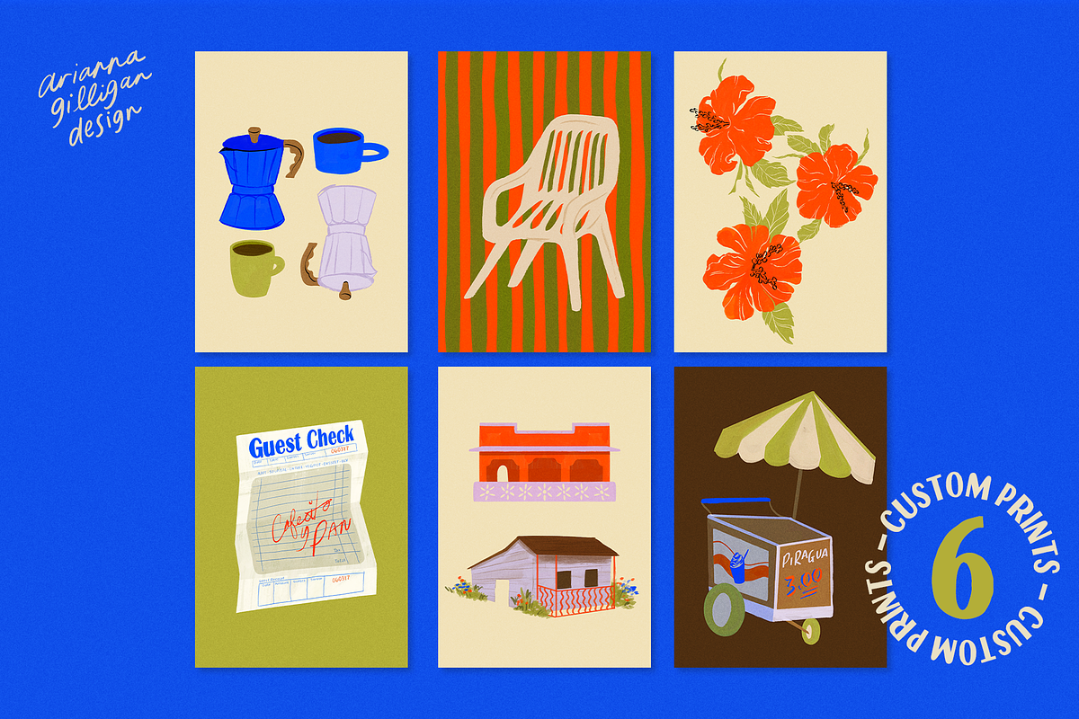 Latin & Caribbean Inspired Clipart, an Illustration by Drawn By Arianna (Photo 4 of 5)