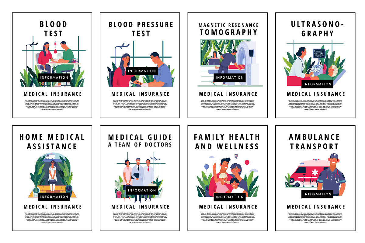 Part 2 Medical website illustrations, a Healthcare Illustration by Grivina's shop (Photo 34 of 37)