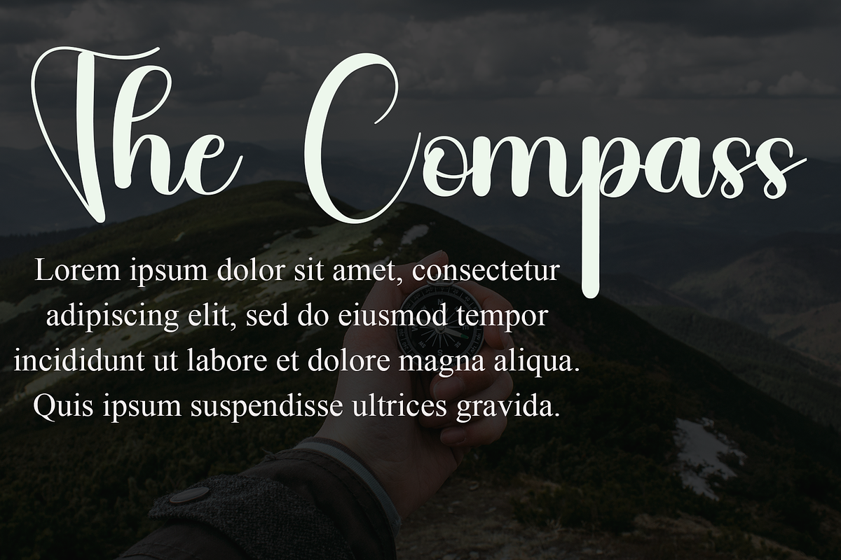 Navigate, a Handwritten Font by InermediaSTUDIO (Photo 5 of 8)