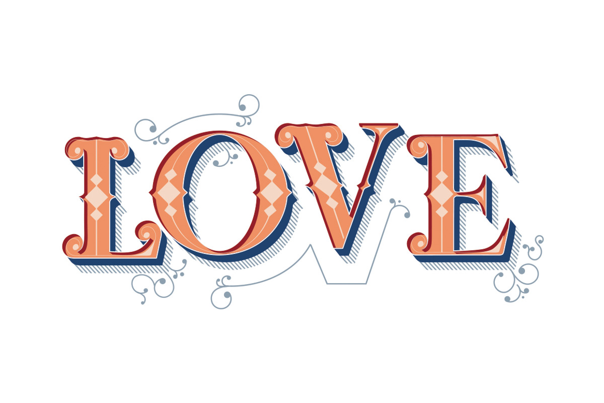 Carnival Letters, a Decorative Illustration by Liviu (Photo 1 of 5)