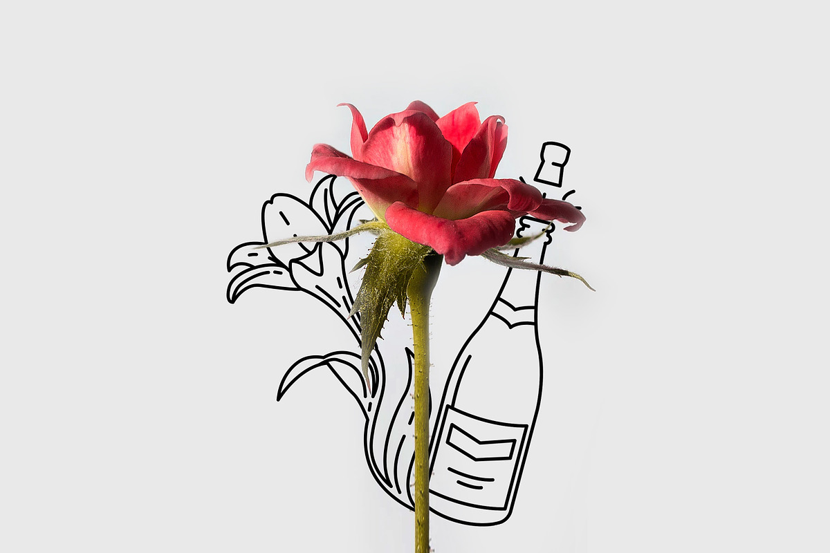 42 Romantic Wedding Icons - Love, an Outline Icon by Hatch Design Workshop (Photo 3 of 10)