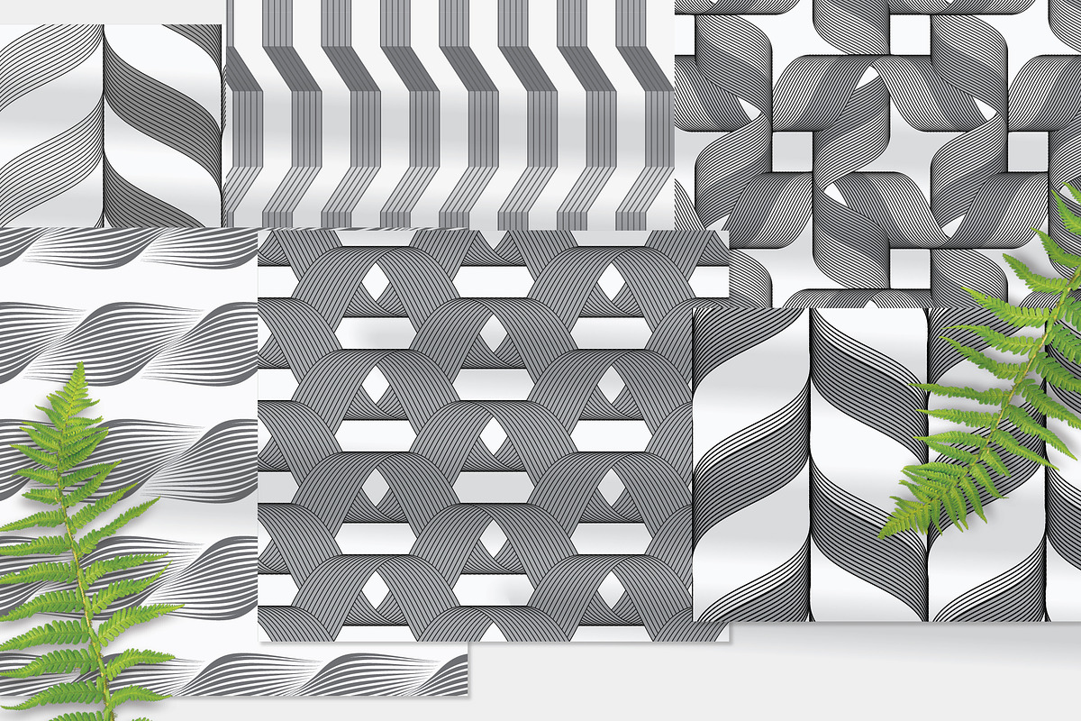 Seamless Pattern Ribbons, a Pattern Graphic by Zebra-Finch | Creative ...