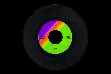 Vinyl Record Mockup