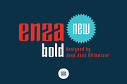 Enza Bold, a Sans Serif Font by Neo Type Foundry (Thumbnail 1 of 10)