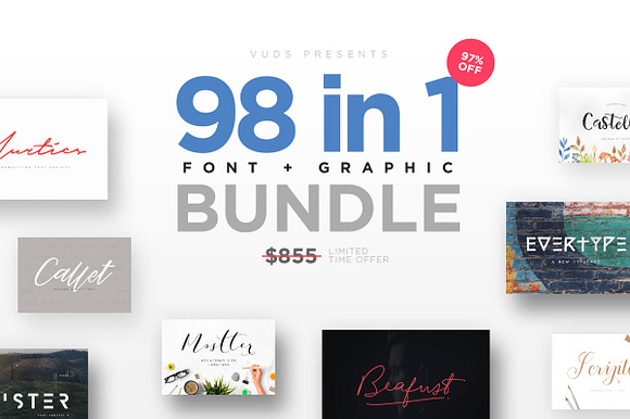 Fontgrap Font Graphic Bundle preview 2