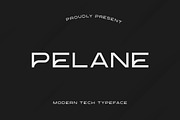 Pelane – Clean Tech Modern Typeface, a Sans Serif Font by Artiveko (Thumbnail 1 of 8)